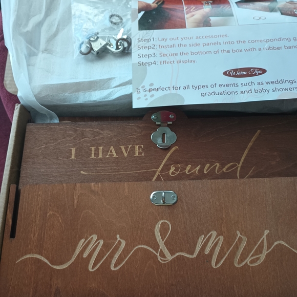 Wedding Card Box - Picture 2 of 3